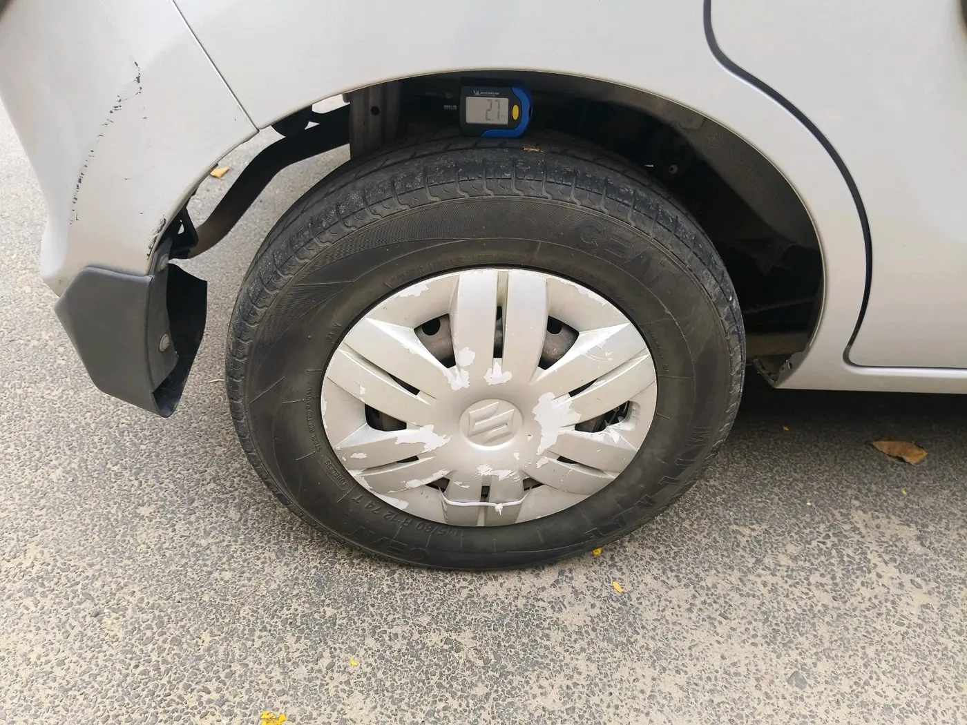 2013 Maruti Alto 800 LXI, Petrol, Manual, 17,653 km, tyre