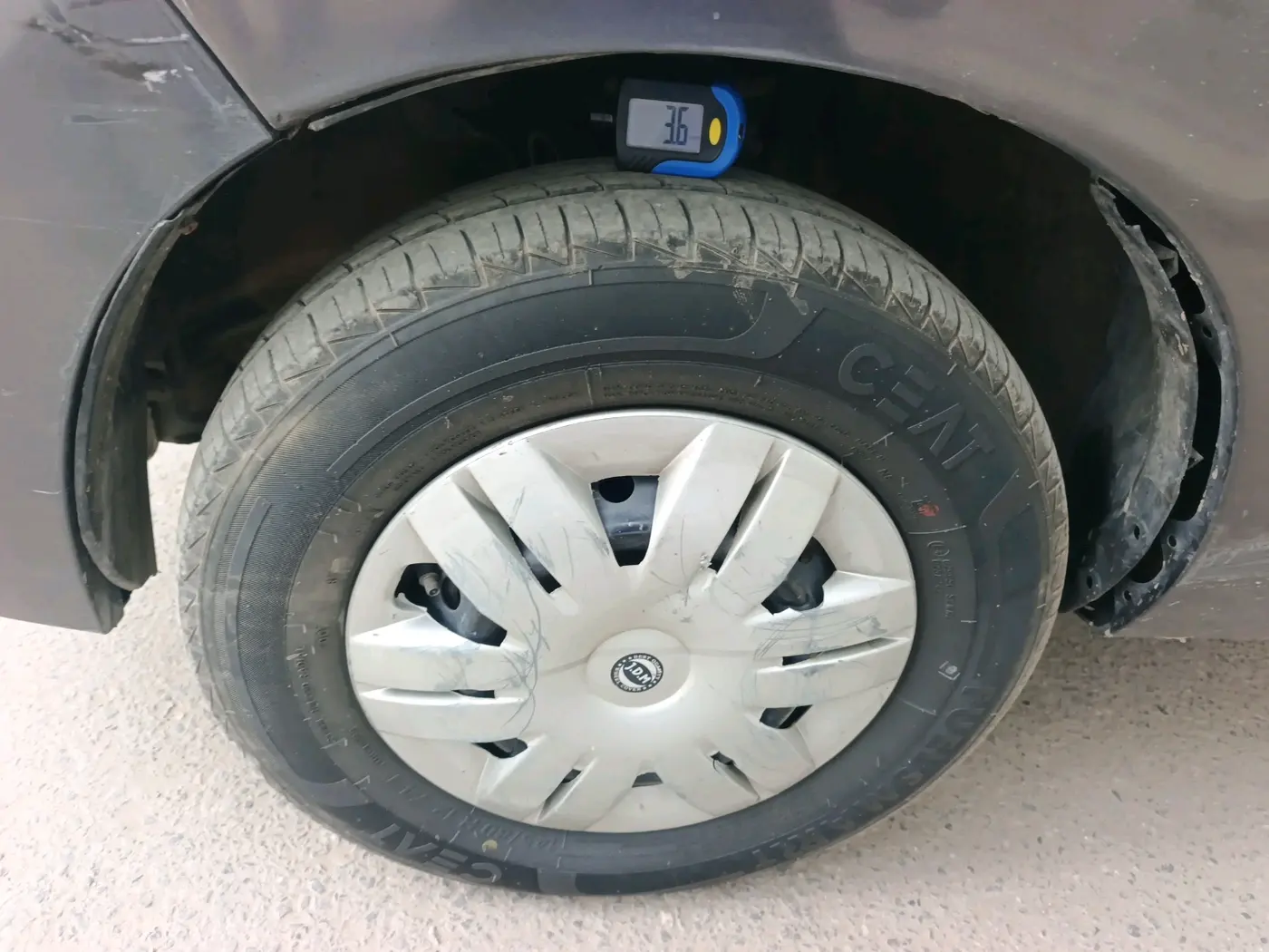 2021 Maruti Alto VXI, Petrol, Manual, 59,617 km, tyre