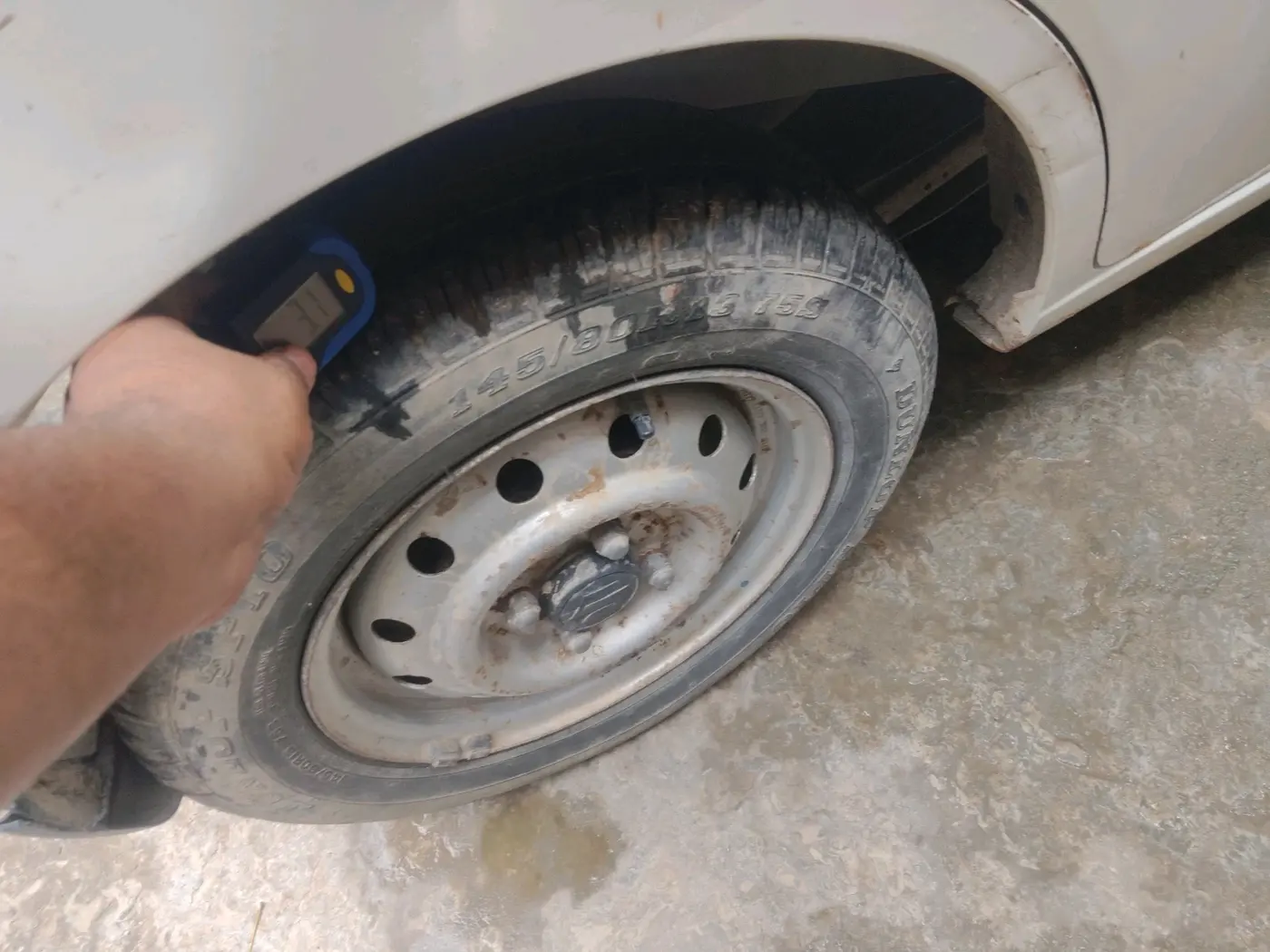 2012 Maruti Wagon R 1.0 LXI, Petrol, Manual, 34,605 km, tyre