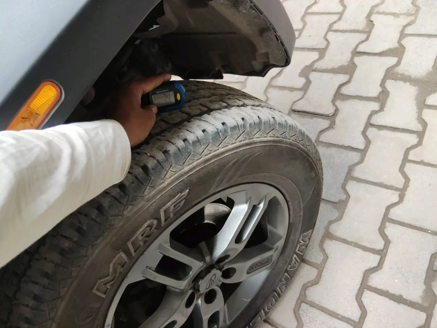 2021 Mahindra Thar LX PETROL HT 4WD AT, Petrol, Automatic, 34,838 km, tyre
