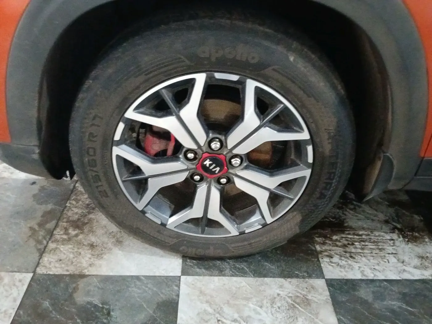 2019 KIA SELTOS GTX PLUS 1.4 PETROL, Petrol, Manual, 1,53,568 km, tyre