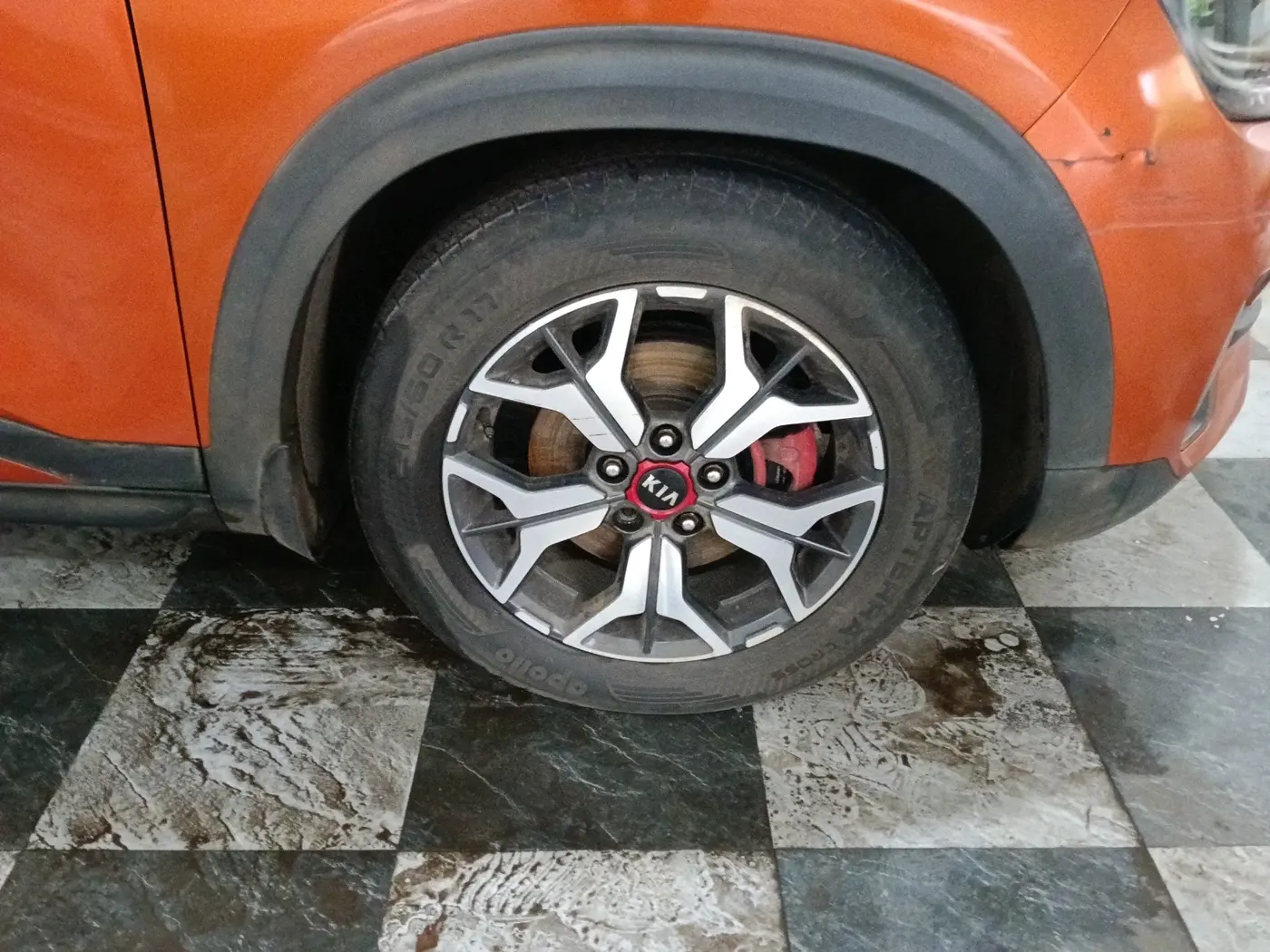 2019 KIA SELTOS GTX PLUS 1.4 PETROL, Petrol, Manual, 1,53,568 km, tyre