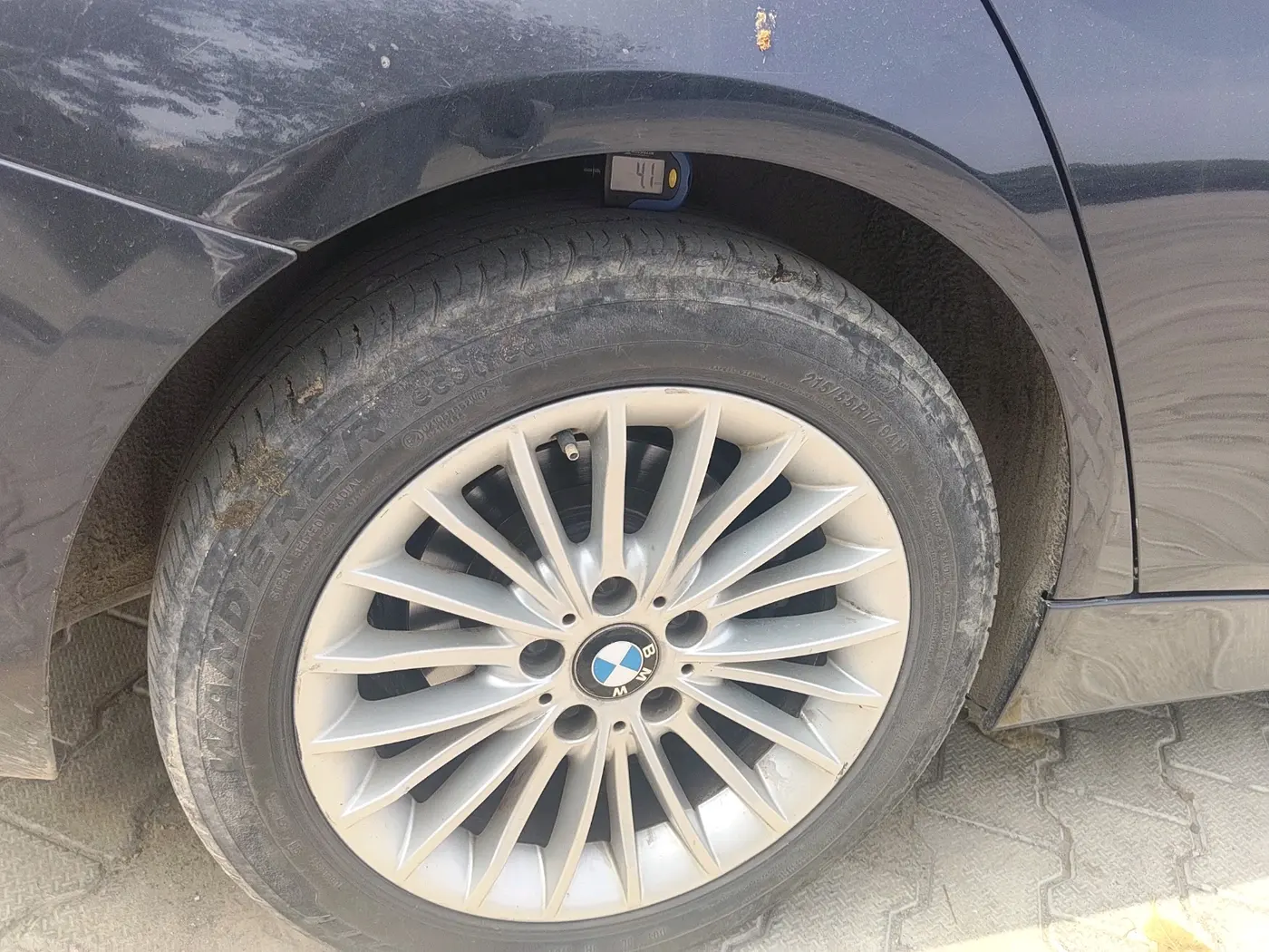 2013 BMW 3 Series 320d, Diesel, Automatic, 83,341 km, tyre
