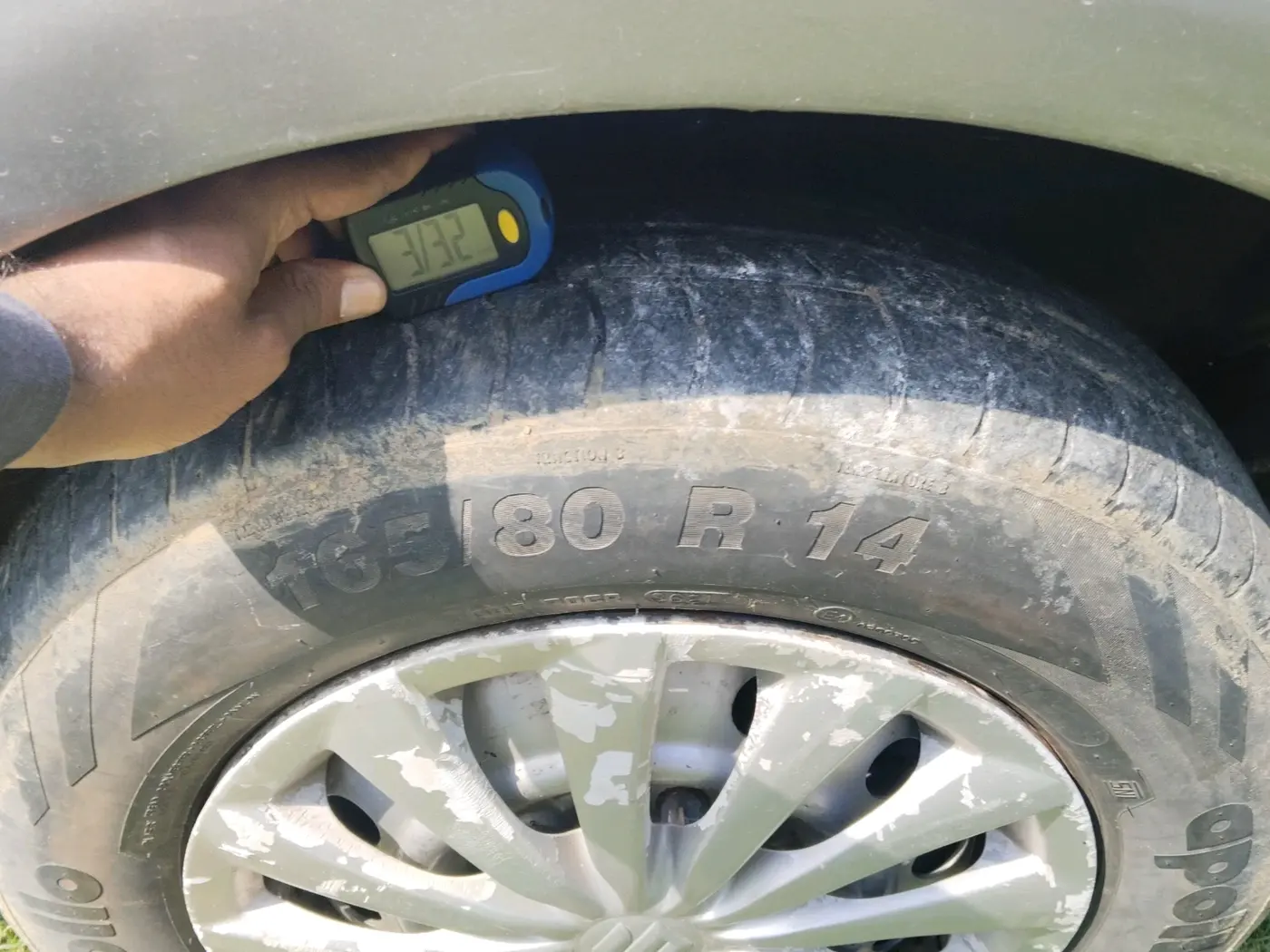 2011 Maruti Ritz VXI, Petrol, Manual, 91,822 km, tyre