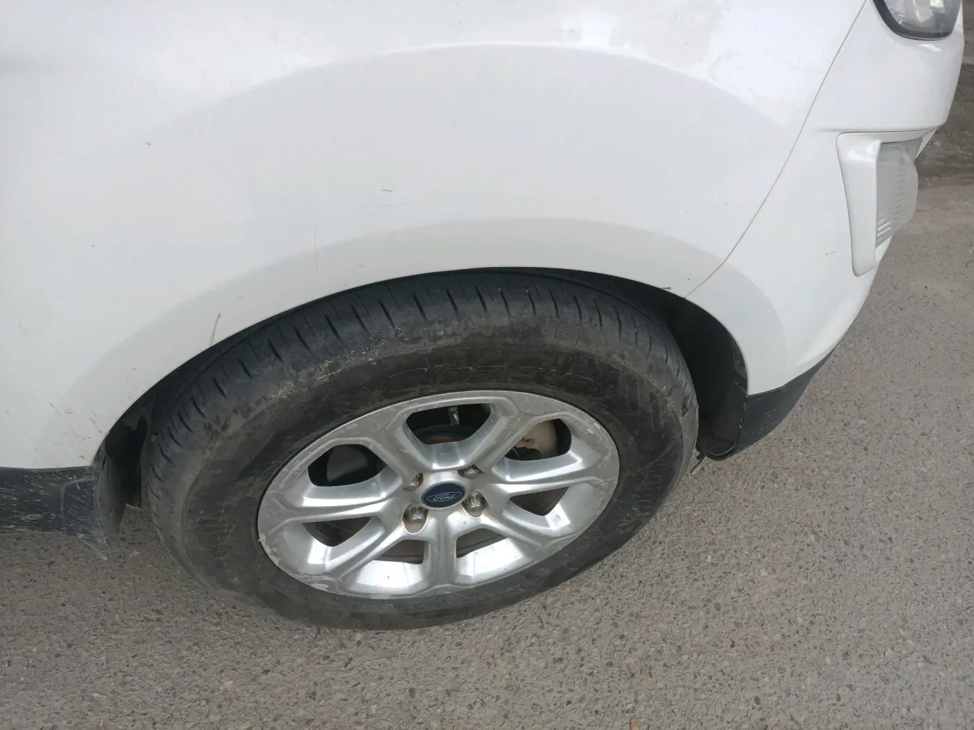 2018 Ford Ecosport TITANIUM + 1.5L PETROL AT, Petrol, Automatic, 45,842 km, tyre