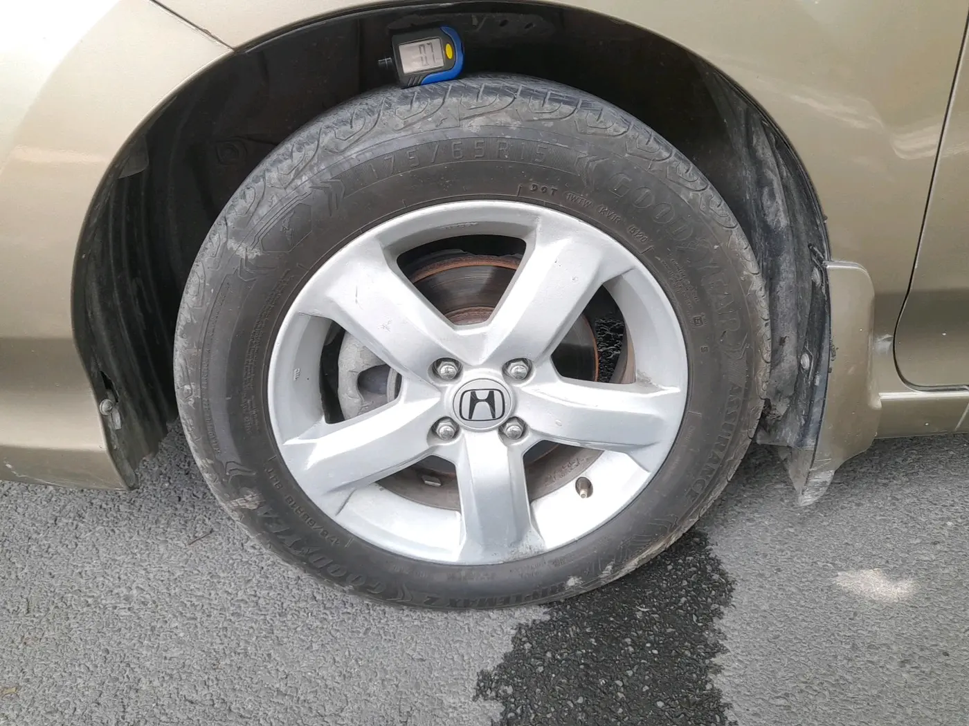 2011 Honda City 1.5L I-VTEC V AT, Petrol, Automatic, 65,915 km, tyre