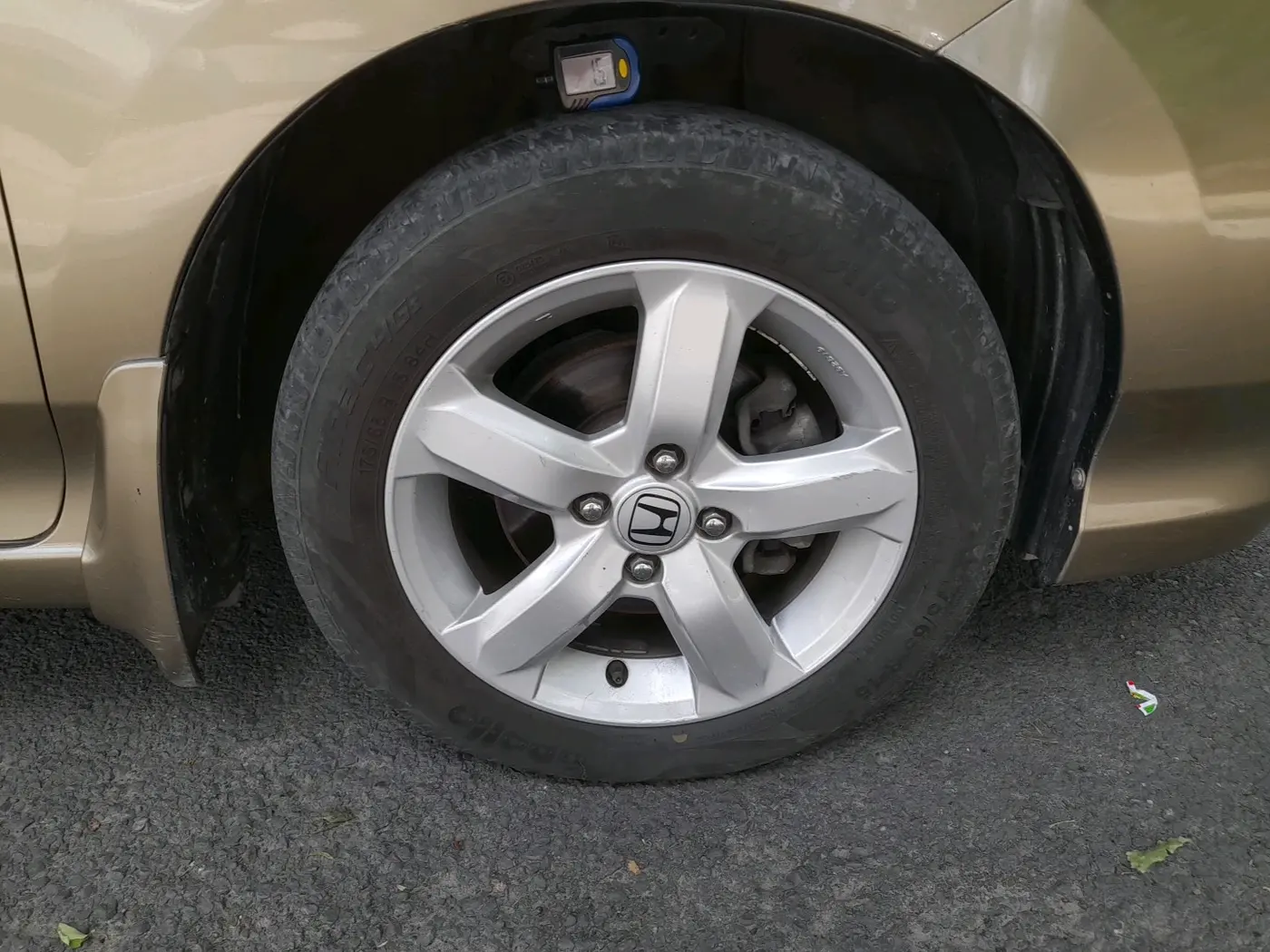 2011 Honda City 1.5L I-VTEC V AT, Petrol, Automatic, 65,915 km, tyre