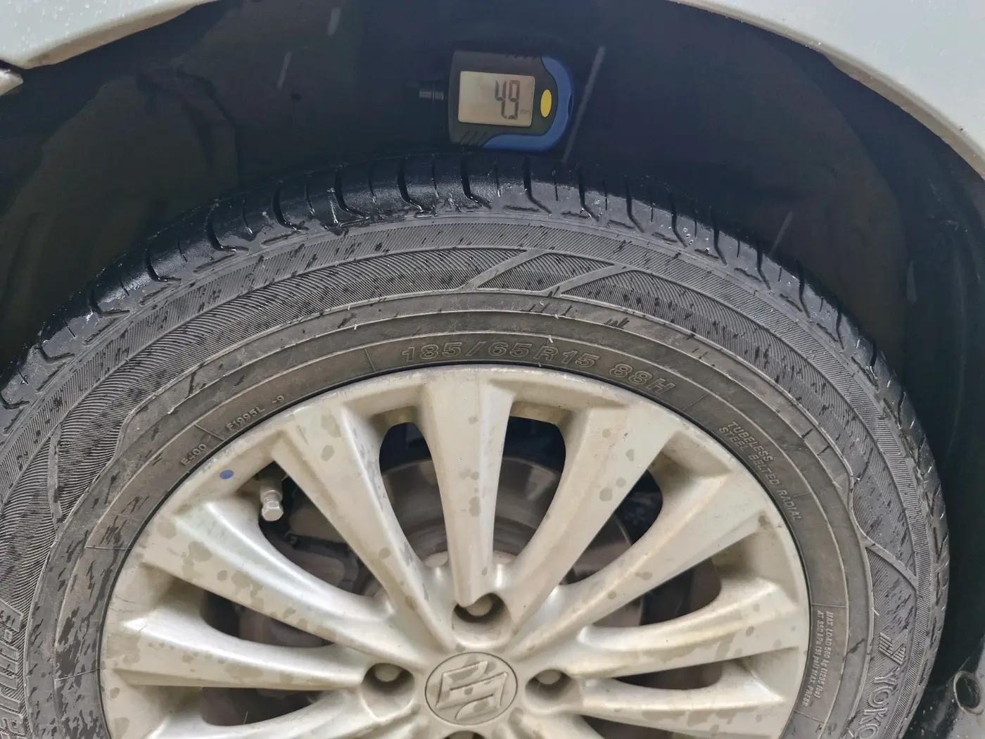 2016 Maruti Ciaz ZDI SHVS, Diesel, Manual, 1,76,670 km, tyre