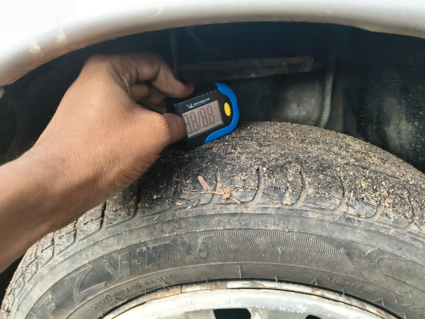 2013 Tata Indica EV2 LX, Diesel, Manual, 69,287 km, tyre