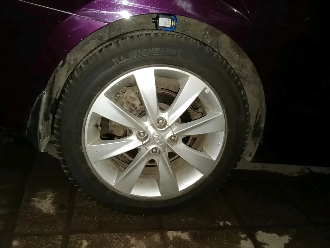2013 Hyundai Verna FLUIDIC 1.6 VTVT SX, Petrol, Manual, 1,17,389 km, tyre