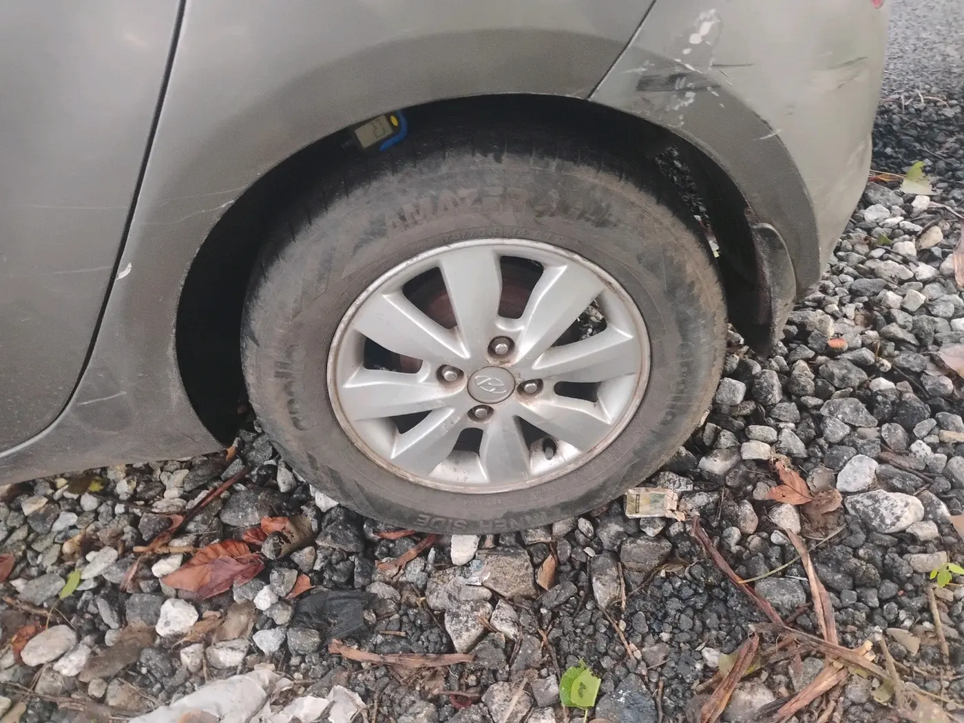 2012 Hyundai i20 SPORTZ 1.2, Petrol, Manual, 1,36,652 km, tyre