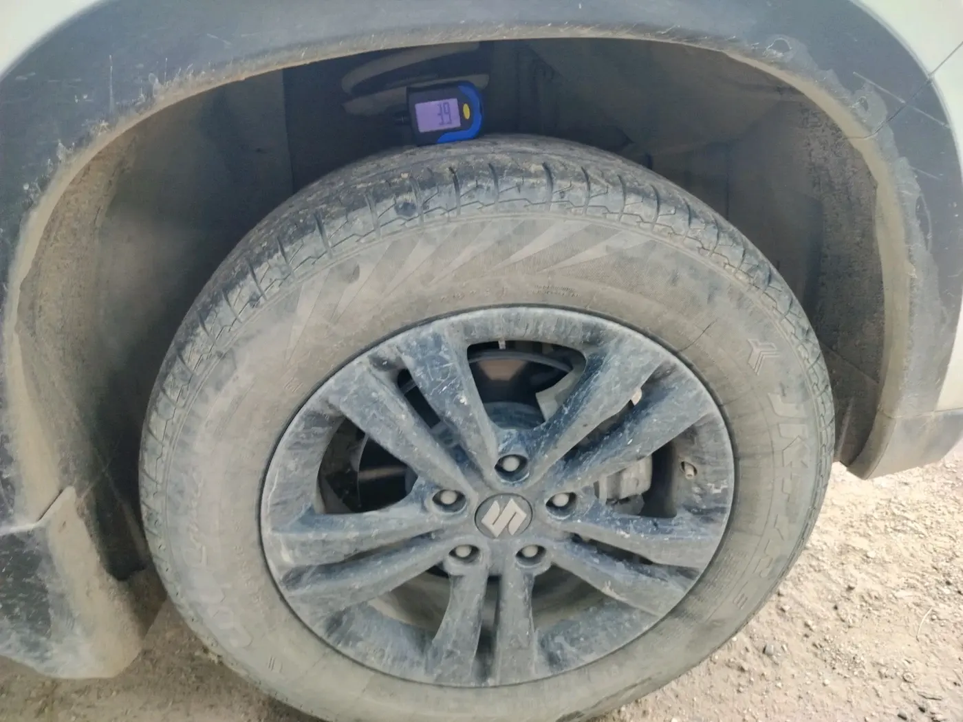 2018 Maruti Vitara Brezza ZDI, Diesel, Manual, 2,09,574 km, tyre