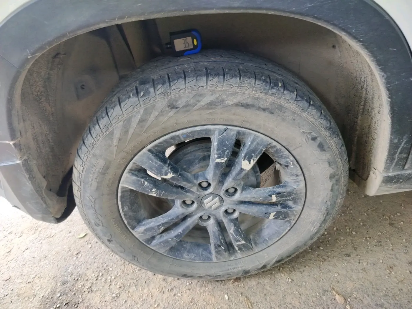 2018 Maruti Vitara Brezza ZDI, Diesel, Manual, 2,09,574 km, tyre