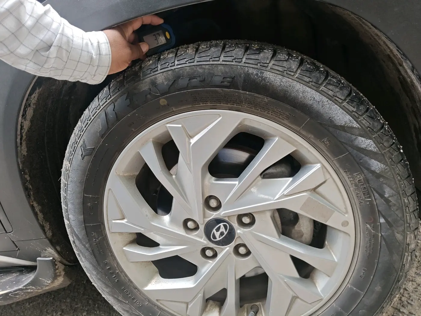 2021 Hyundai Creta SX IVT 1.5 PETROL, Petrol, Automatic, 51,984 km, tyre