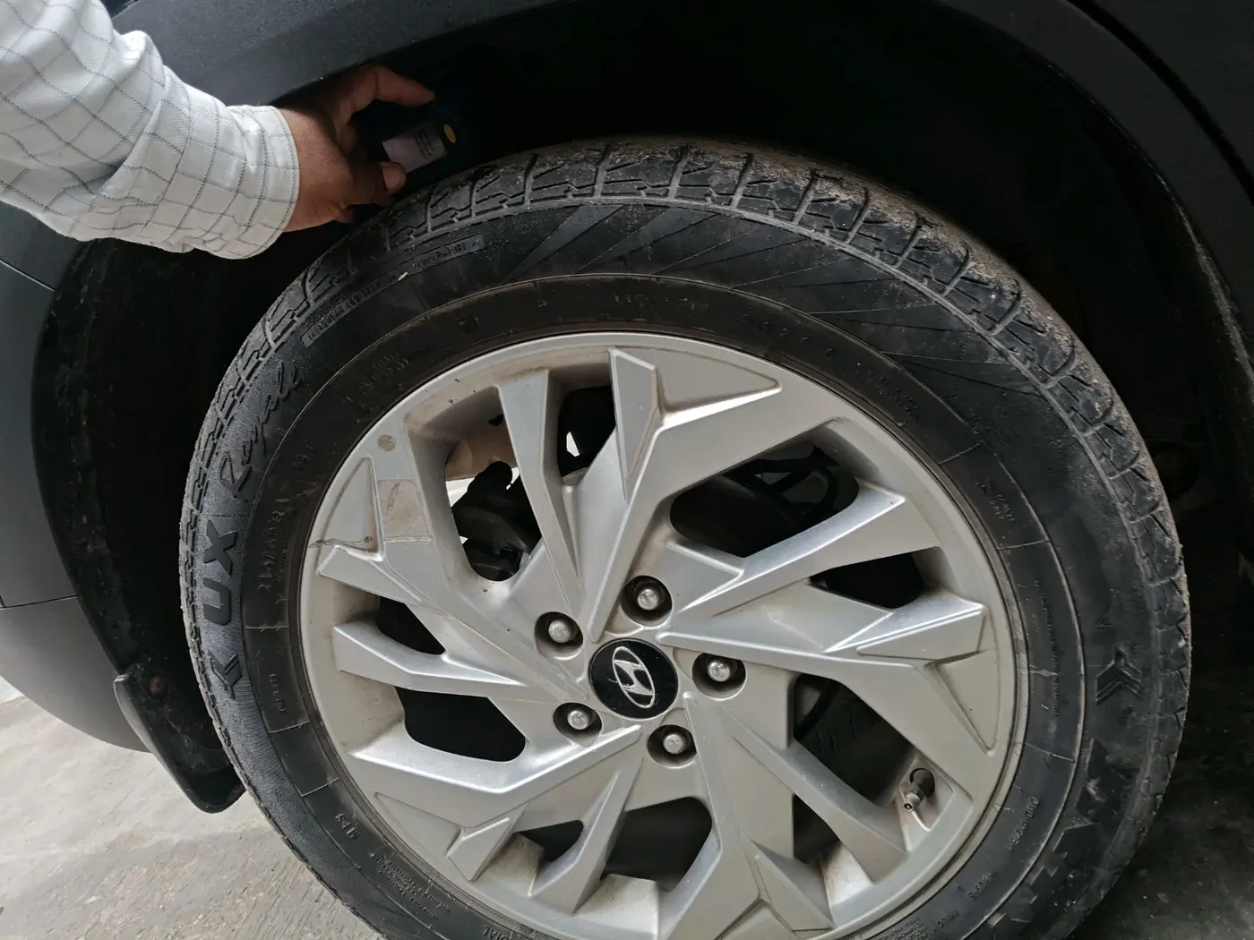 2021 Hyundai Creta SX IVT 1.5 PETROL, Petrol, Automatic, 51,984 km, tyre