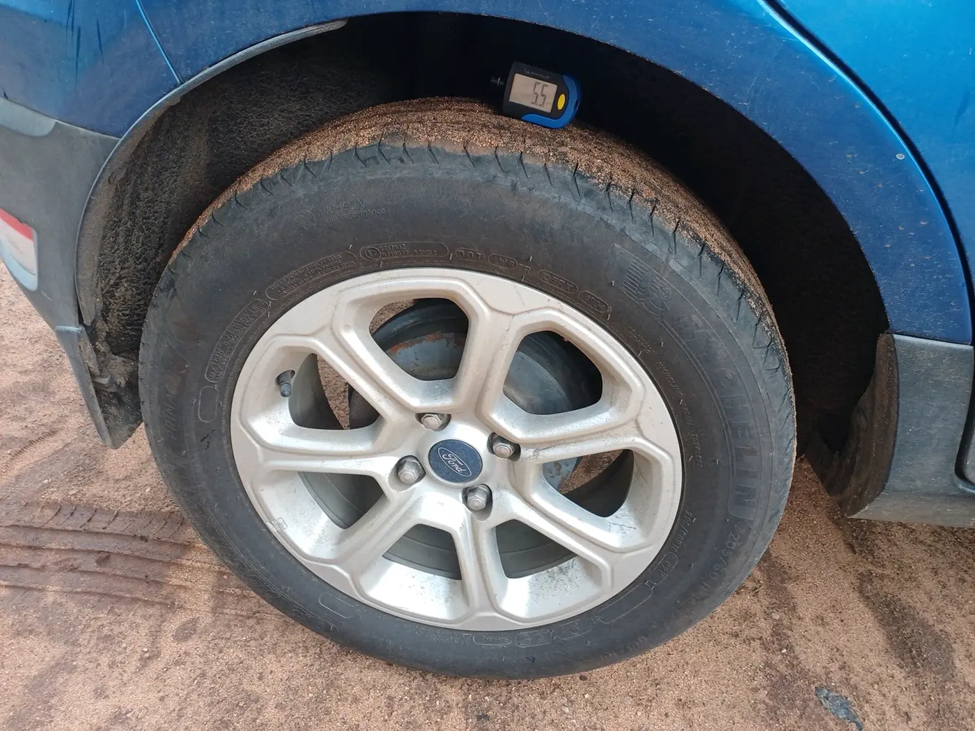 2019 Ford Ecosport TITANIUM + 1.5L PETROL AT, Petrol, Automatic, 47,827 km, tyre