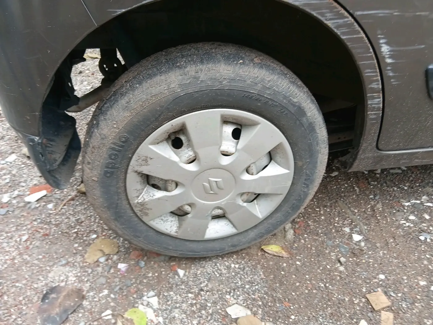 2018 Maruti Wagon R 1.0 LXI CNG, CNG, Manual, 46,021 km, tyre
