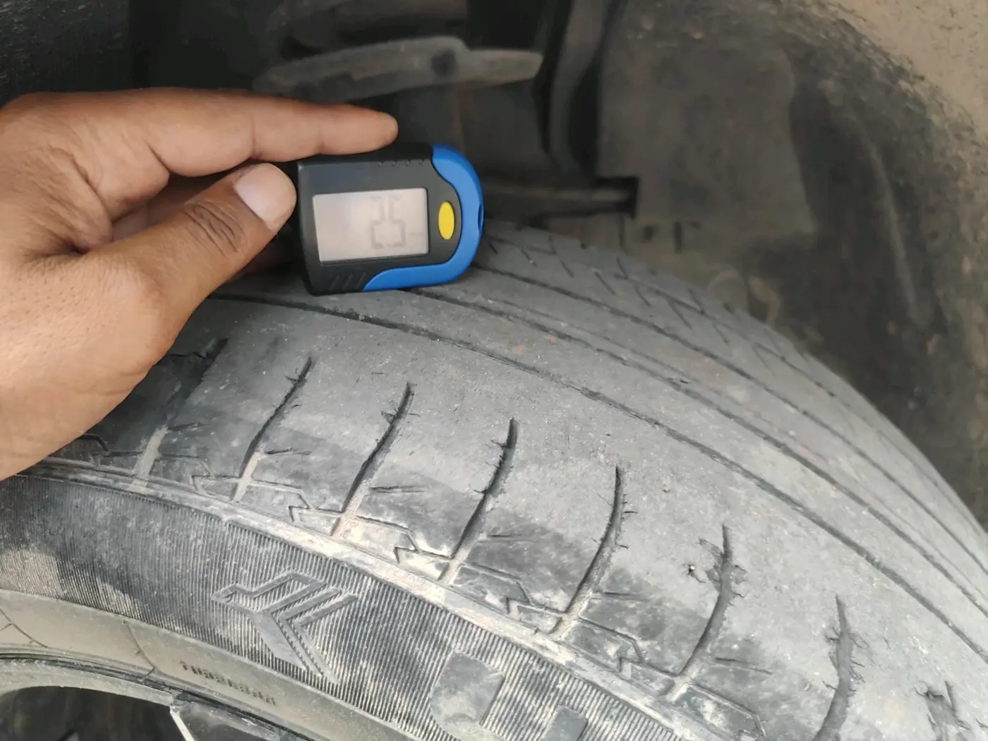 2019 Tata NEXON XM DIESEL, Diesel, Manual, 92,772 km, tyre