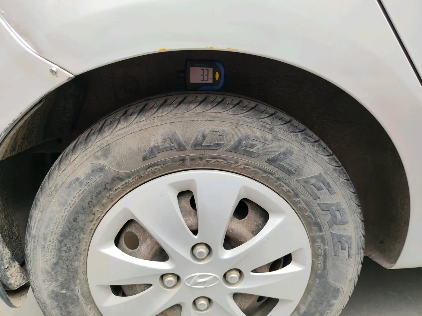 2012 Hyundai i10 MAGNA 1.1, Petrol, Manual, 23,319 km, tyre