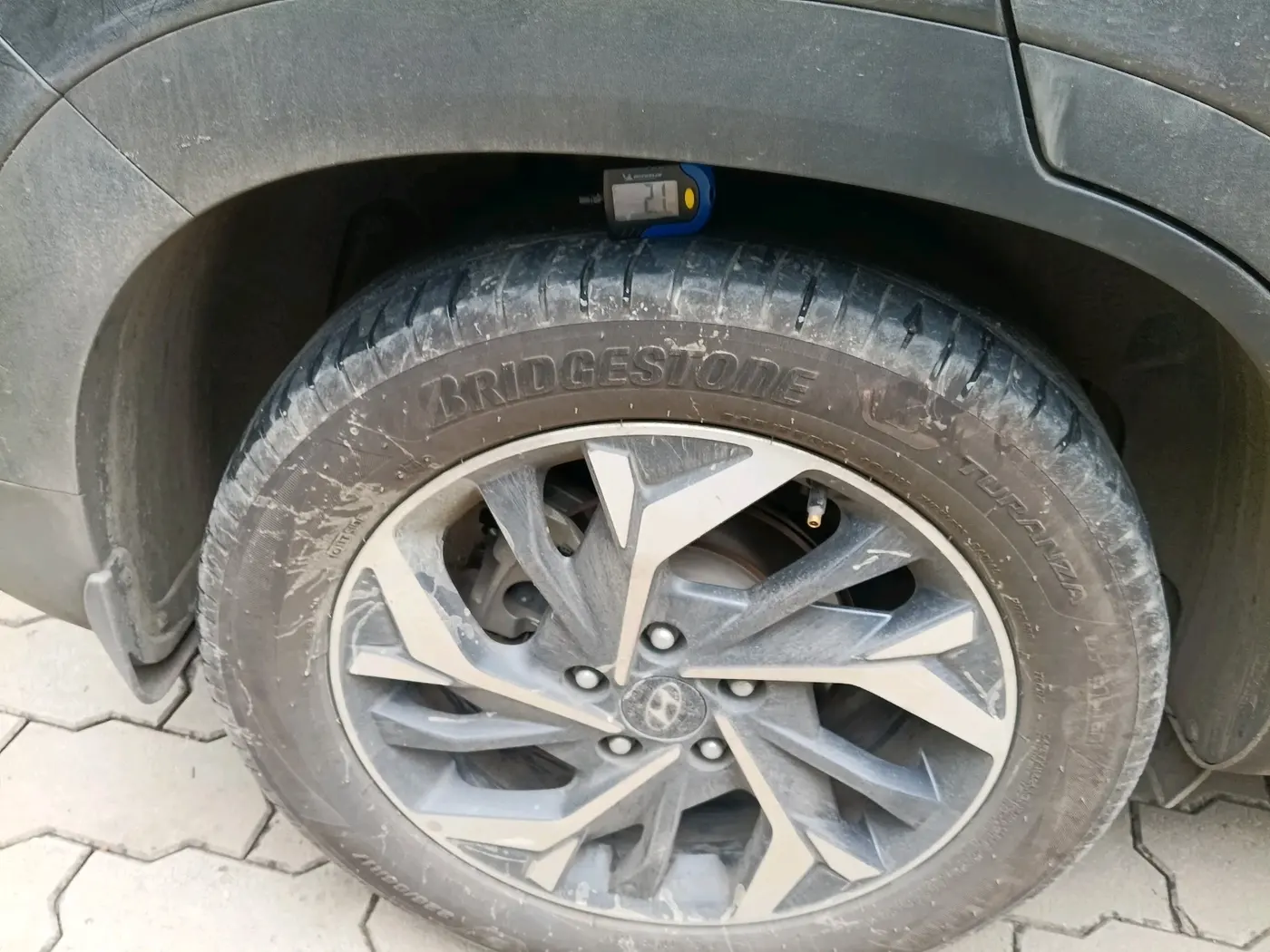 2021 Hyundai Creta SX (O) IVT 1.5 PETROL, Petrol, Automatic, 1,27,661 km, tyre