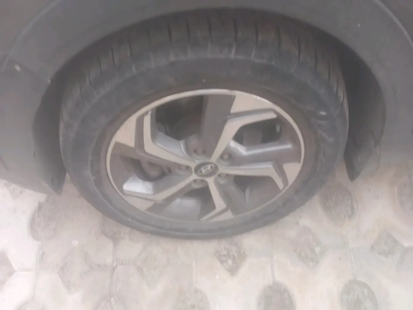 2019 Hyundai Creta SX (O) 1.6 PETROL, Petrol, Manual, 1,18,167 km, tyre