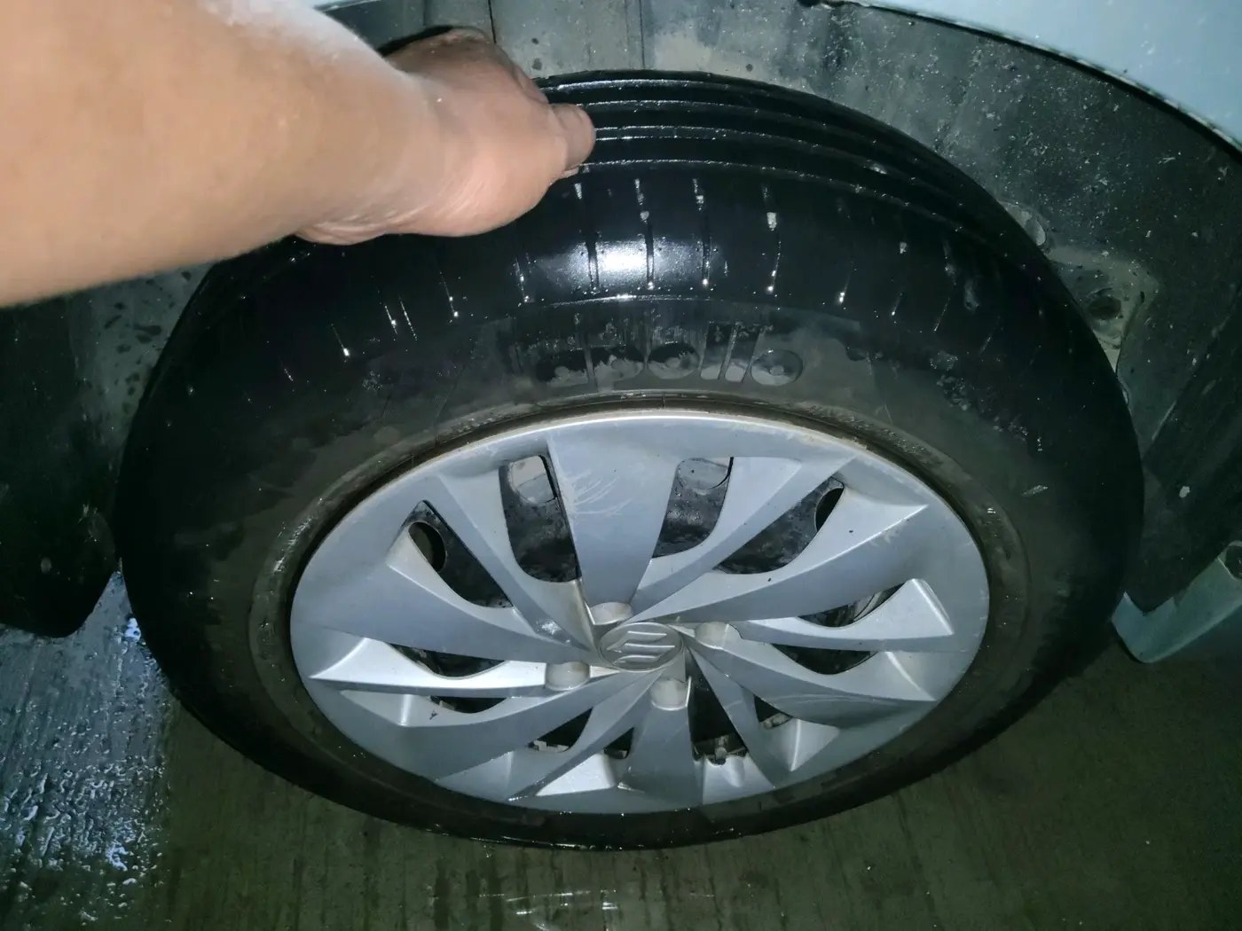 2022 Maruti Baleno DELTA PETROL 1.2, Petrol, Manual, 46,288 km, tyre
