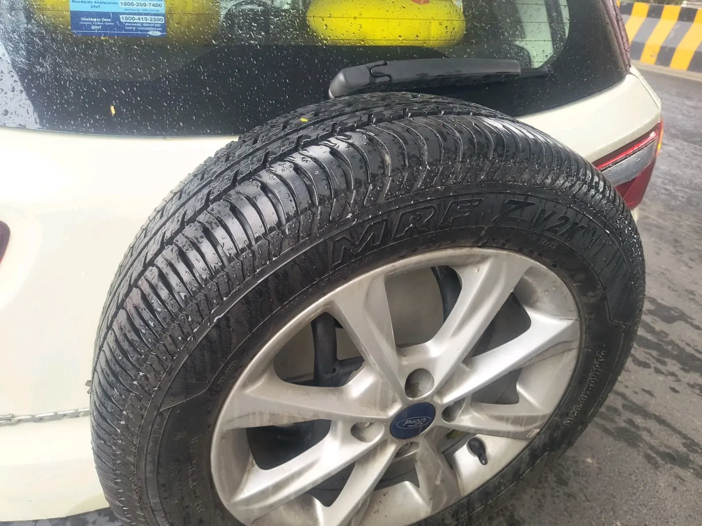 2018 Ford Ecosport TITANIUM 1.5L PETROL, Petrol, Manual, 83,137 km, tyre