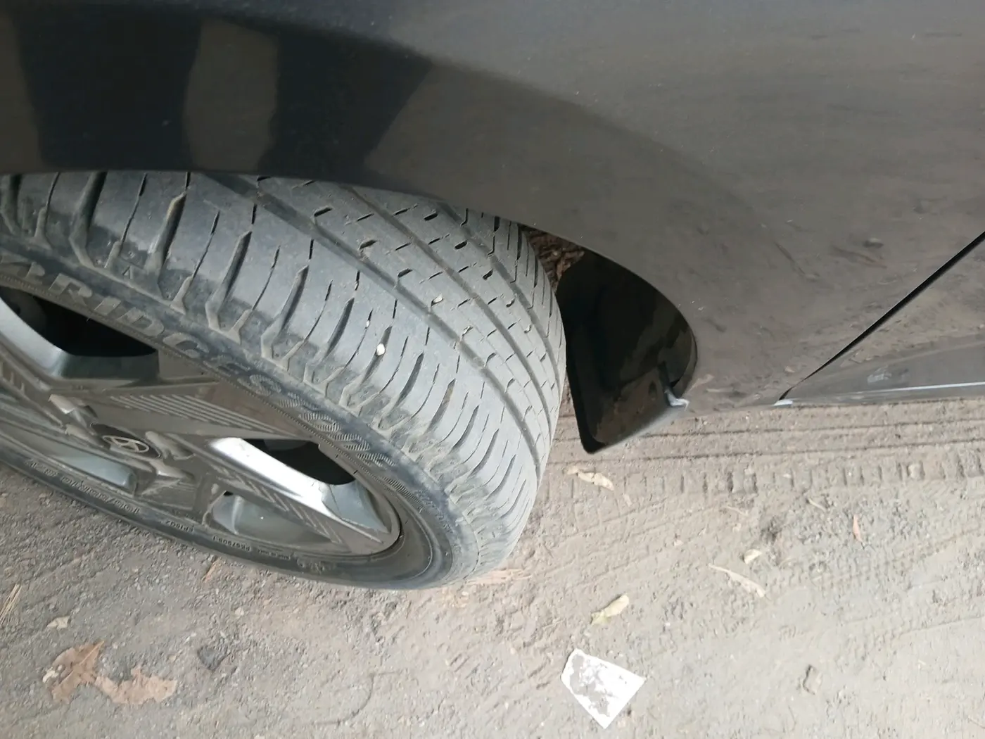 2021 Hyundai Verna SX 1.5 VTVT IVT, Petrol, Automatic, 92,392 km, tyre