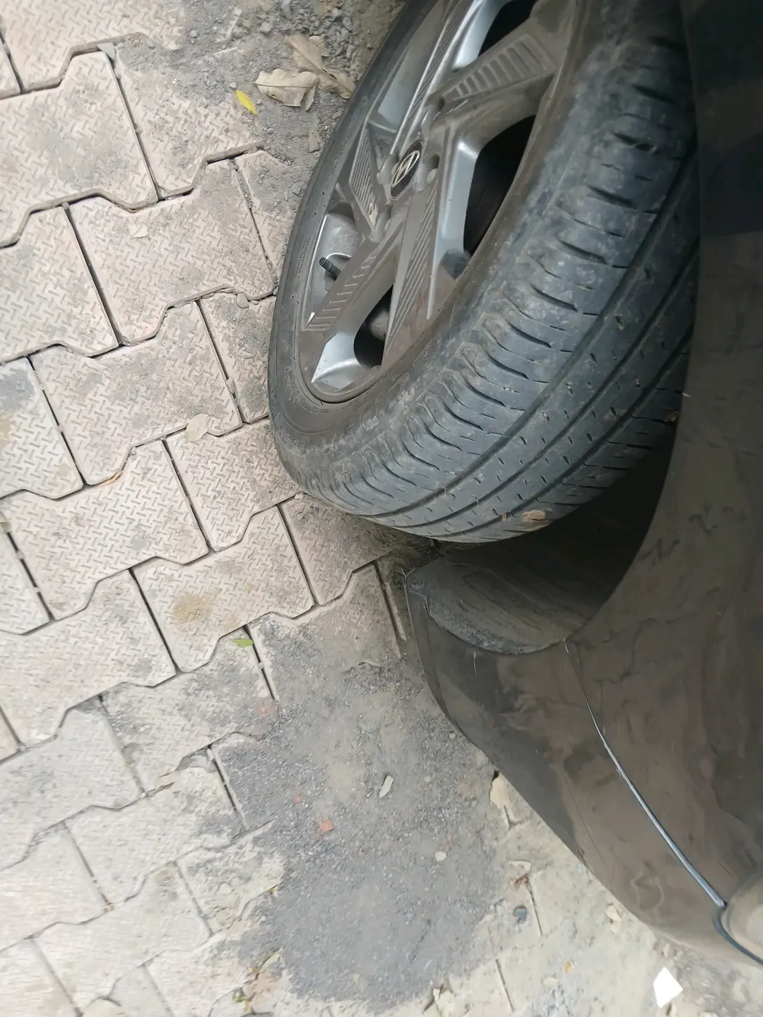 2021 Hyundai Verna SX 1.5 VTVT IVT, Petrol, Automatic, 92,392 km, tyre