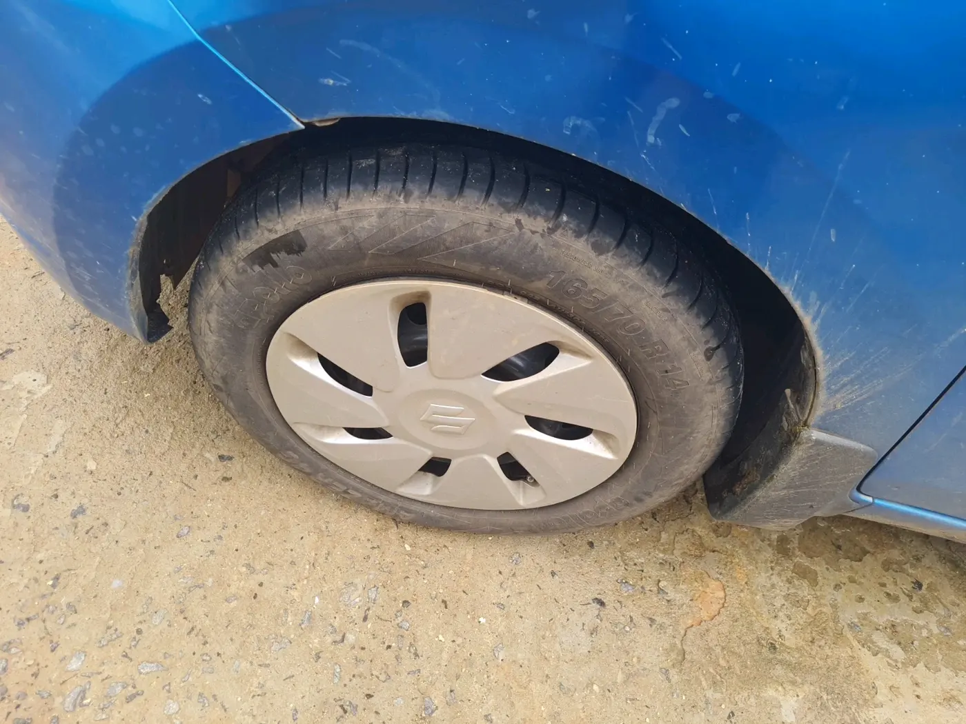 2015 Maruti Celerio VXI, Petrol, Manual, 86,329 km, tyre