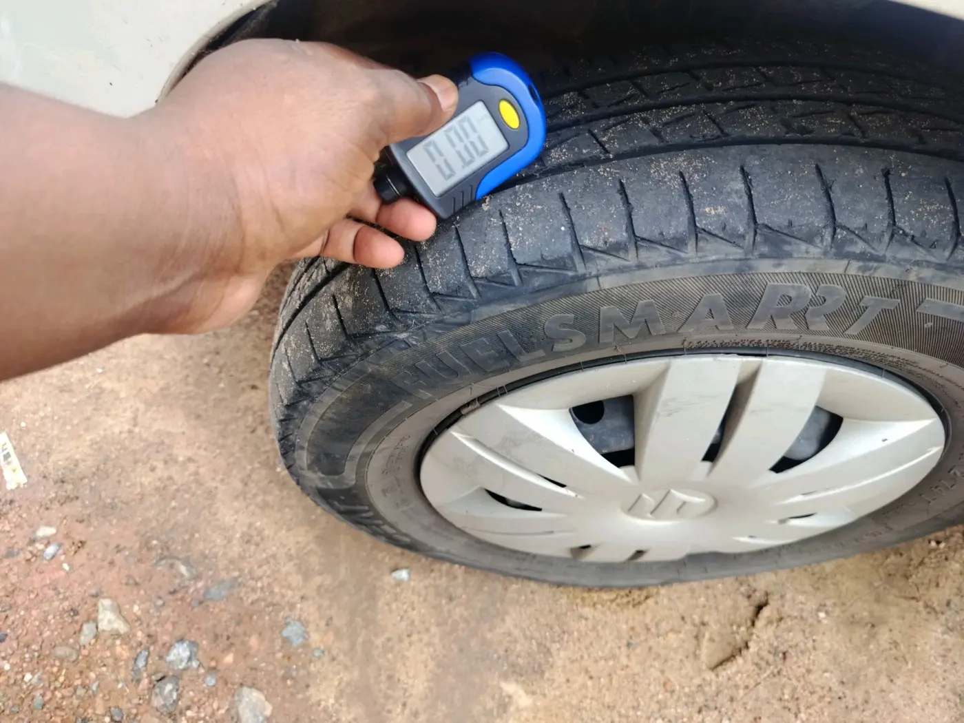 2022 Maruti Alto VXI, Petrol, Manual, 72,299 km, tyre
