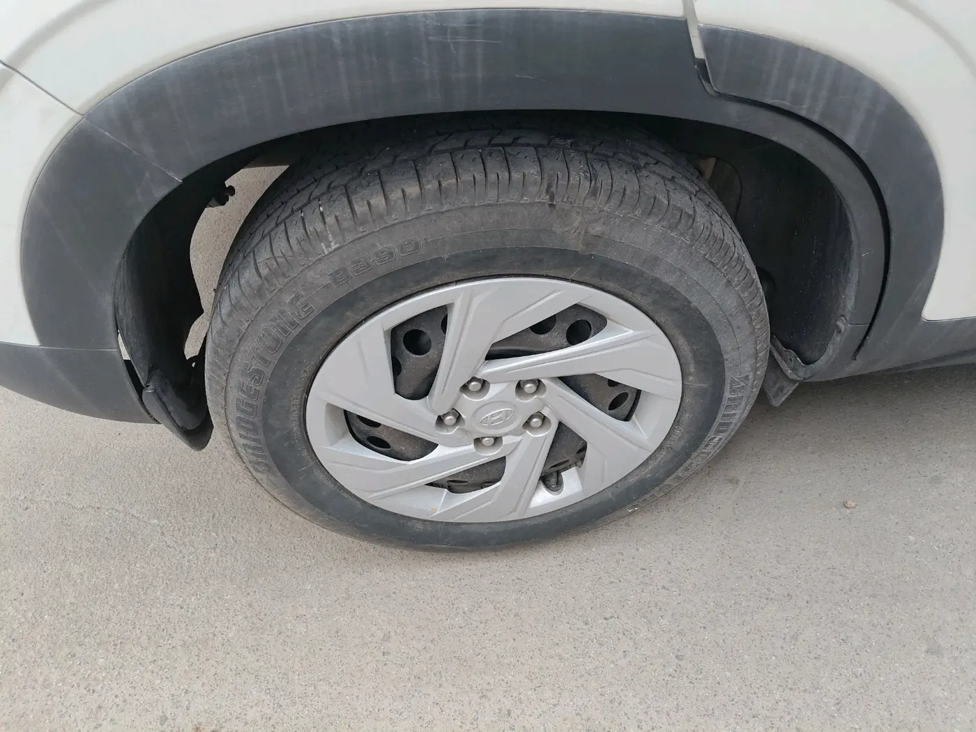 2021 Hyundai Creta E 1.5 DIESEL, Diesel, Manual, 67,360 km, tyre
