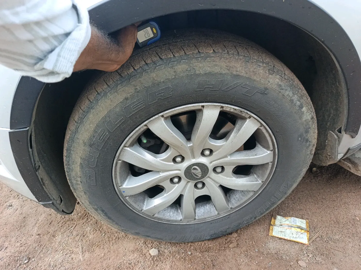 2018 Mahindra XUV500 W9, Diesel, Manual, 87,220 km, tyre