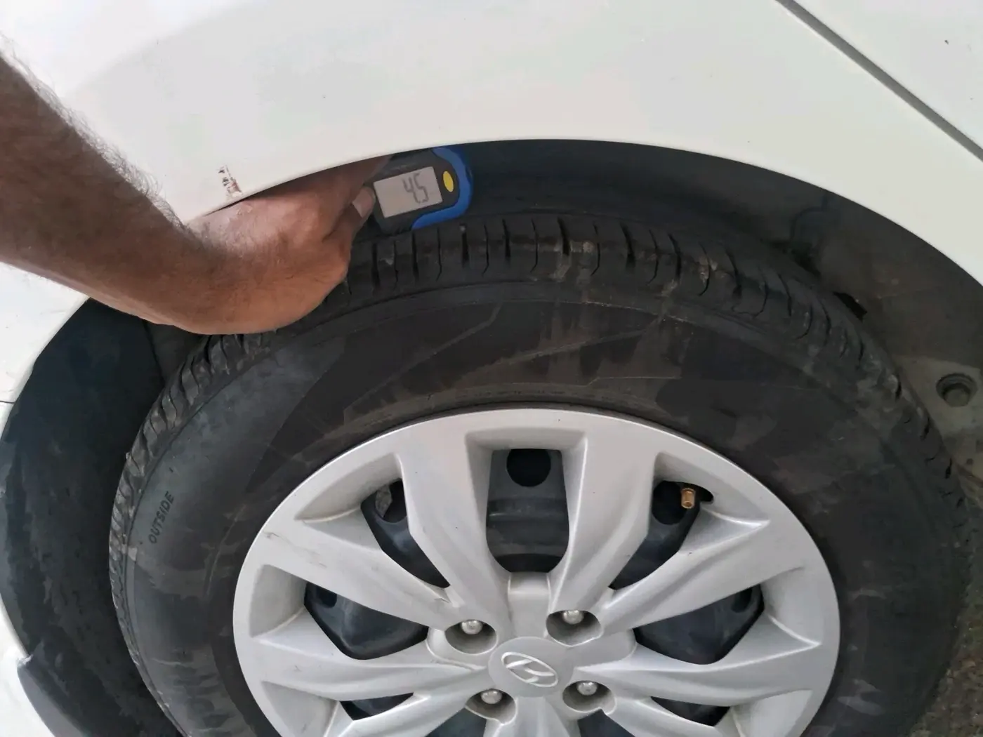 2019 Hyundai Verna 1.4 EX CRDI, Diesel, Manual, 87,803 km, tyre