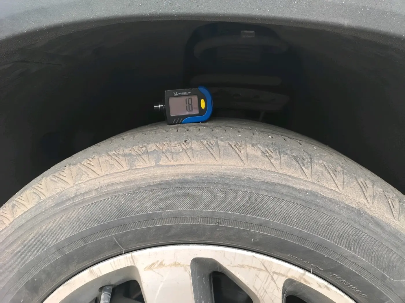 2023 Tata Safari XZA PLUS O 7STR, Diesel, Automatic, 60,752 km, tyre