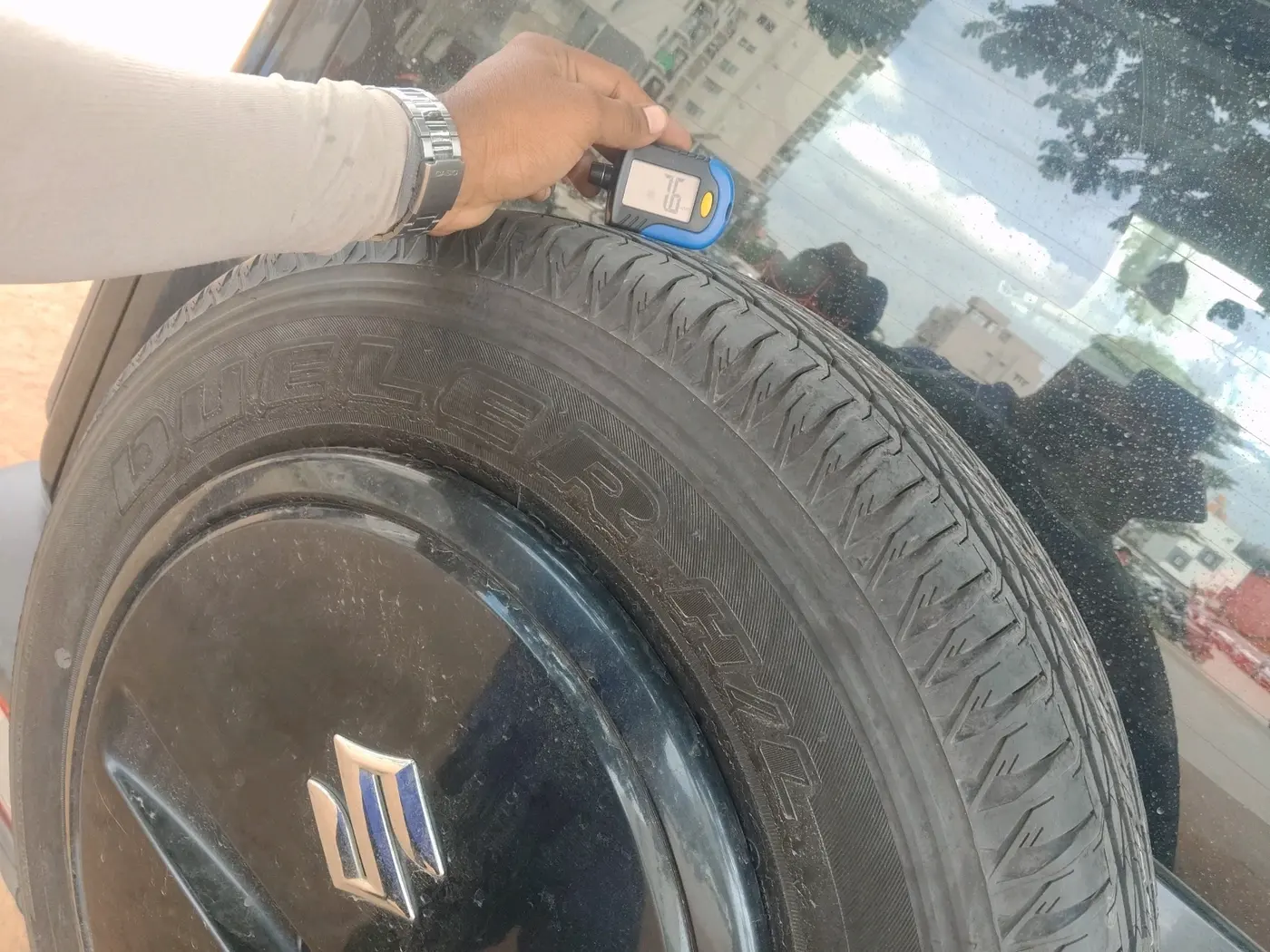 2024 Maruti JIMNY ALPHA ALL GRIP PRO AT, Petrol, Automatic, 39,076 km, tyre