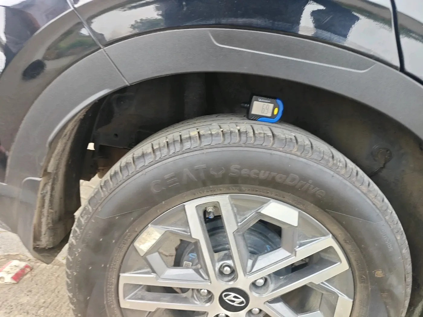2023 Hyundai VENUE SX (O) 1.0 TURBO DCT, Petrol, Automatic, 10,126 km, tyre