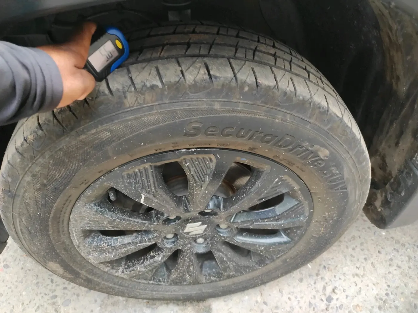 2021 Maruti Vitara Brezza ZXI, Petrol, Manual, 72,561 km, tyre