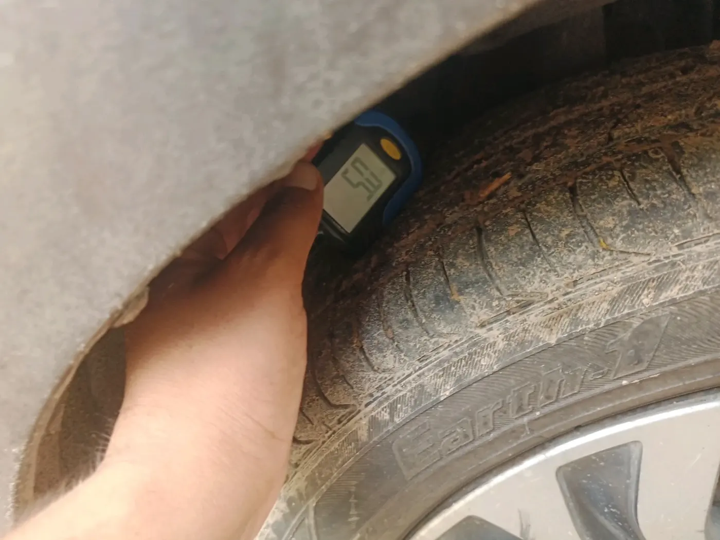 2019 Tata Tiago XZ PETROL, Petrol, Manual, 94,671 km, tyre