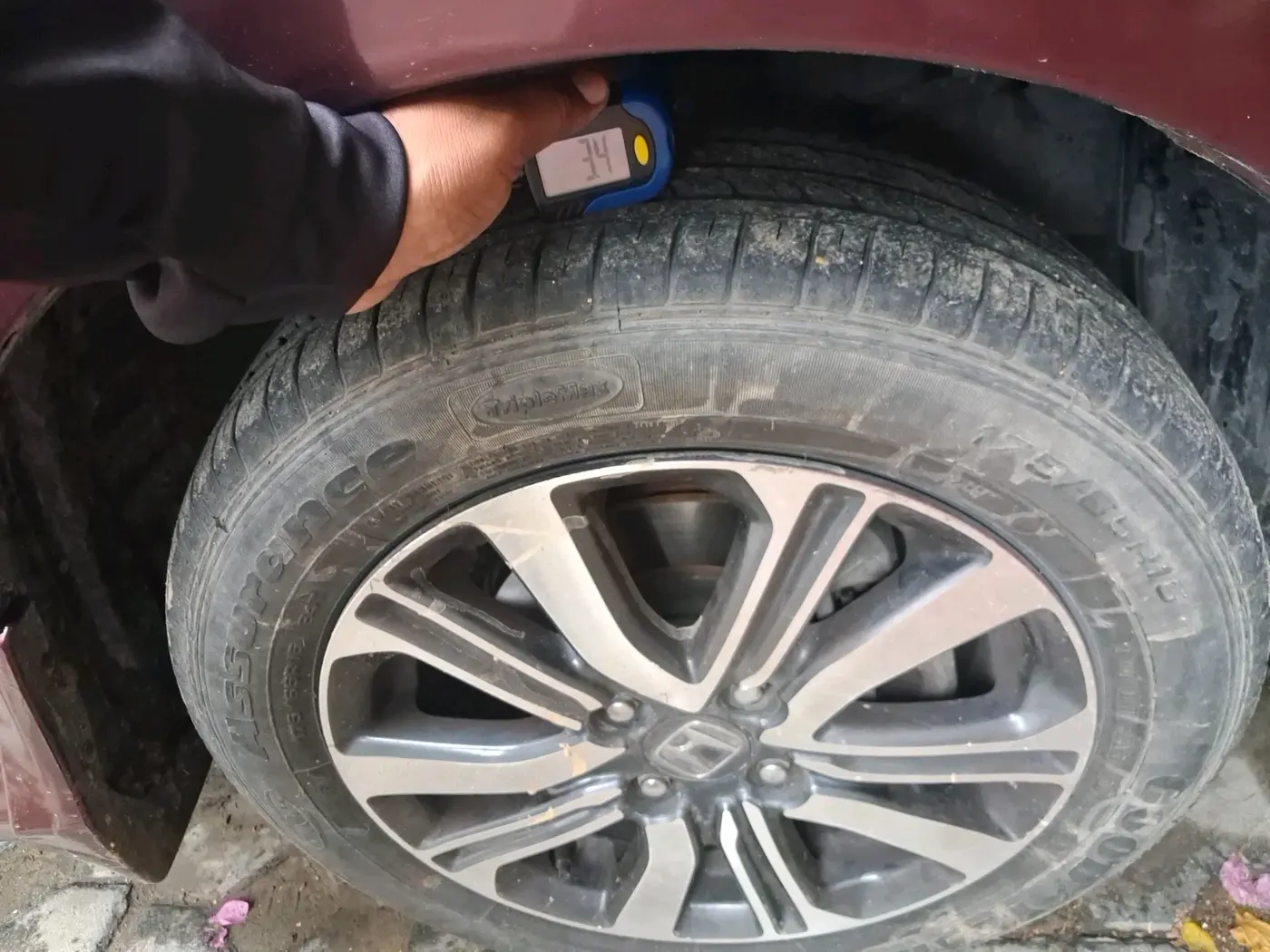 2018 Honda City 1.5L I-VTE V CVT, Petrol, Automatic, 90,696 km, tyre