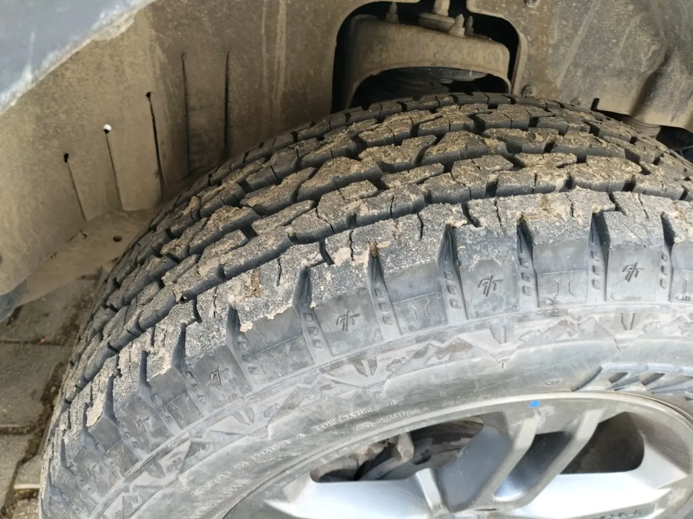 2022 Mahindra Thar LX PETROL HT 4WD AT, Petrol, Automatic, 55,468 km, tyre