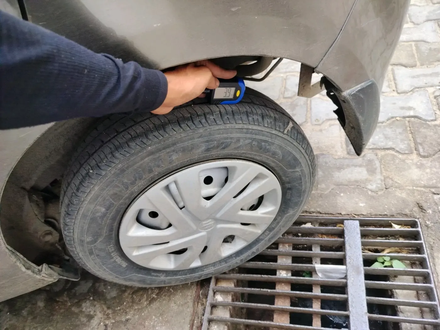 2020 Maruti New Wagon-R LXI CNG (O) 1.0, CNG, Manual, 1,38,347 km, tyre