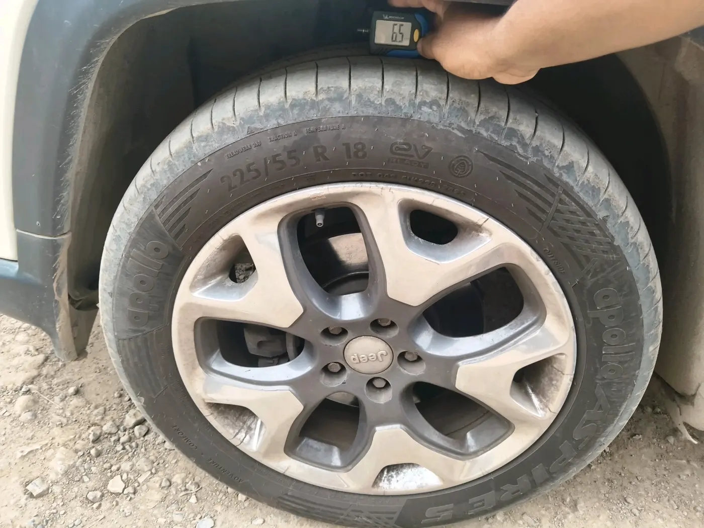 2019 Jeep Compass LIMITED PLUS PETROL AT, Petrol, Automatic, 50,476 km, tyre