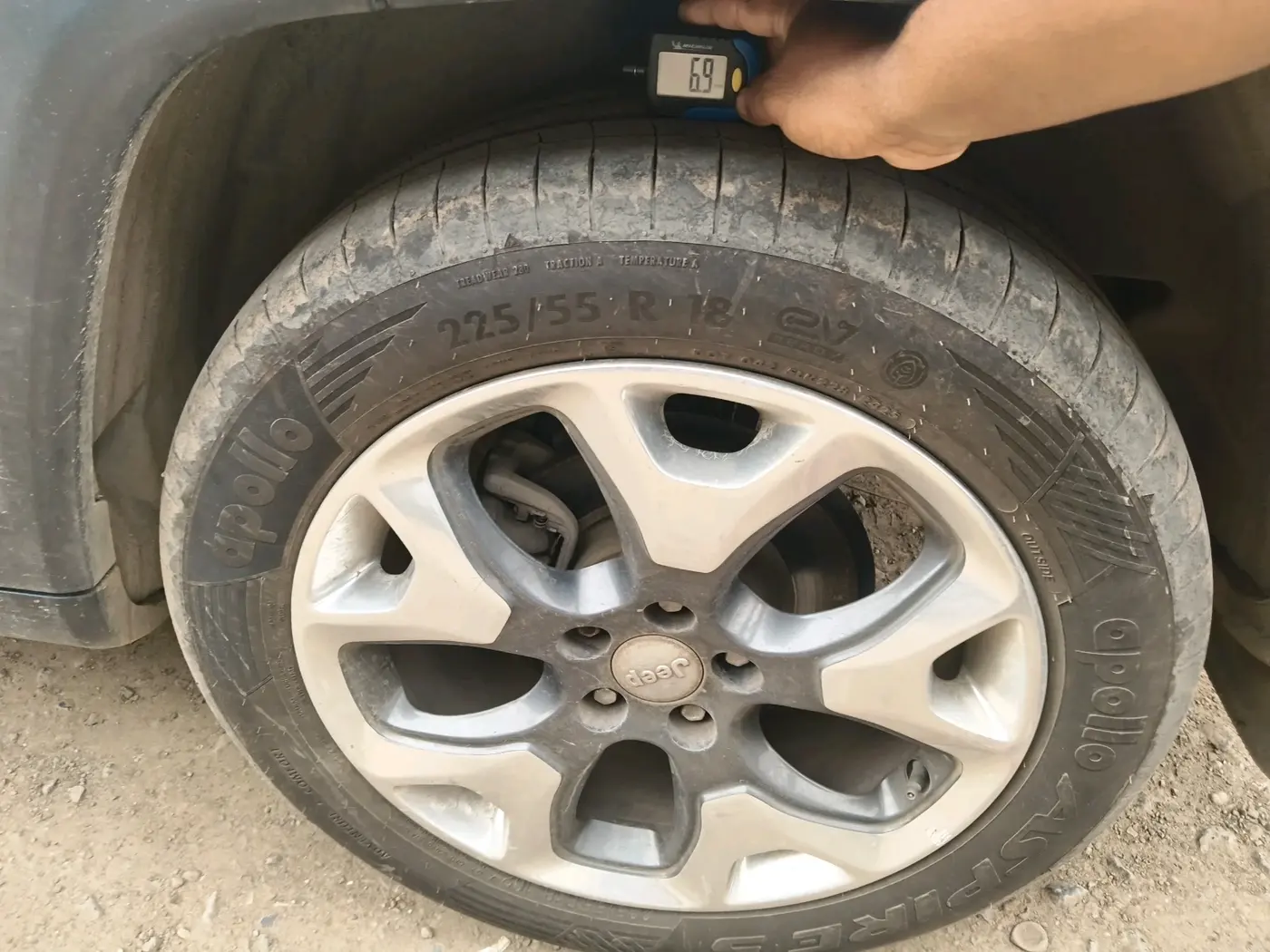 2019 Jeep Compass LIMITED PLUS PETROL AT, Petrol, Automatic, 50,476 km, tyre