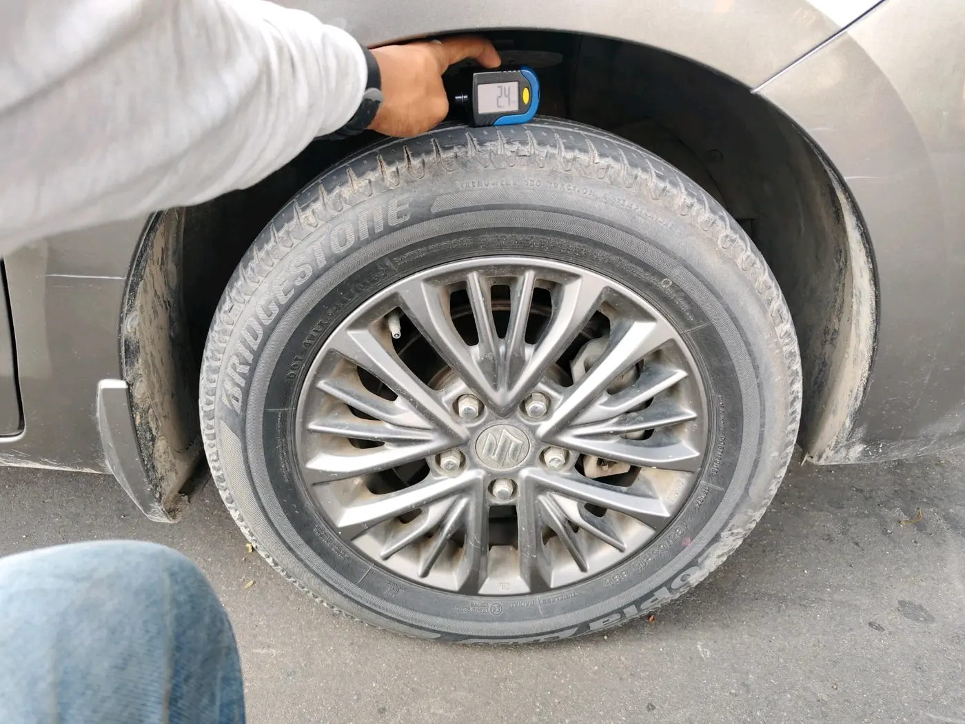 2019 Maruti Ertiga ZXI+ SHVS, Petrol, Manual, 38,031 km, tyre