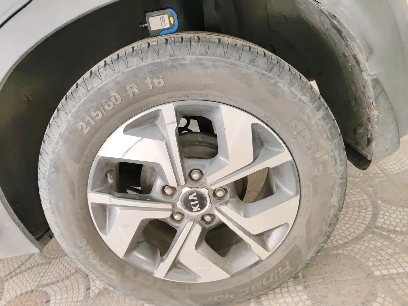 2021 KIA SONET HTK PLUS 1.5, Diesel, Manual, 49,804 km, tyre