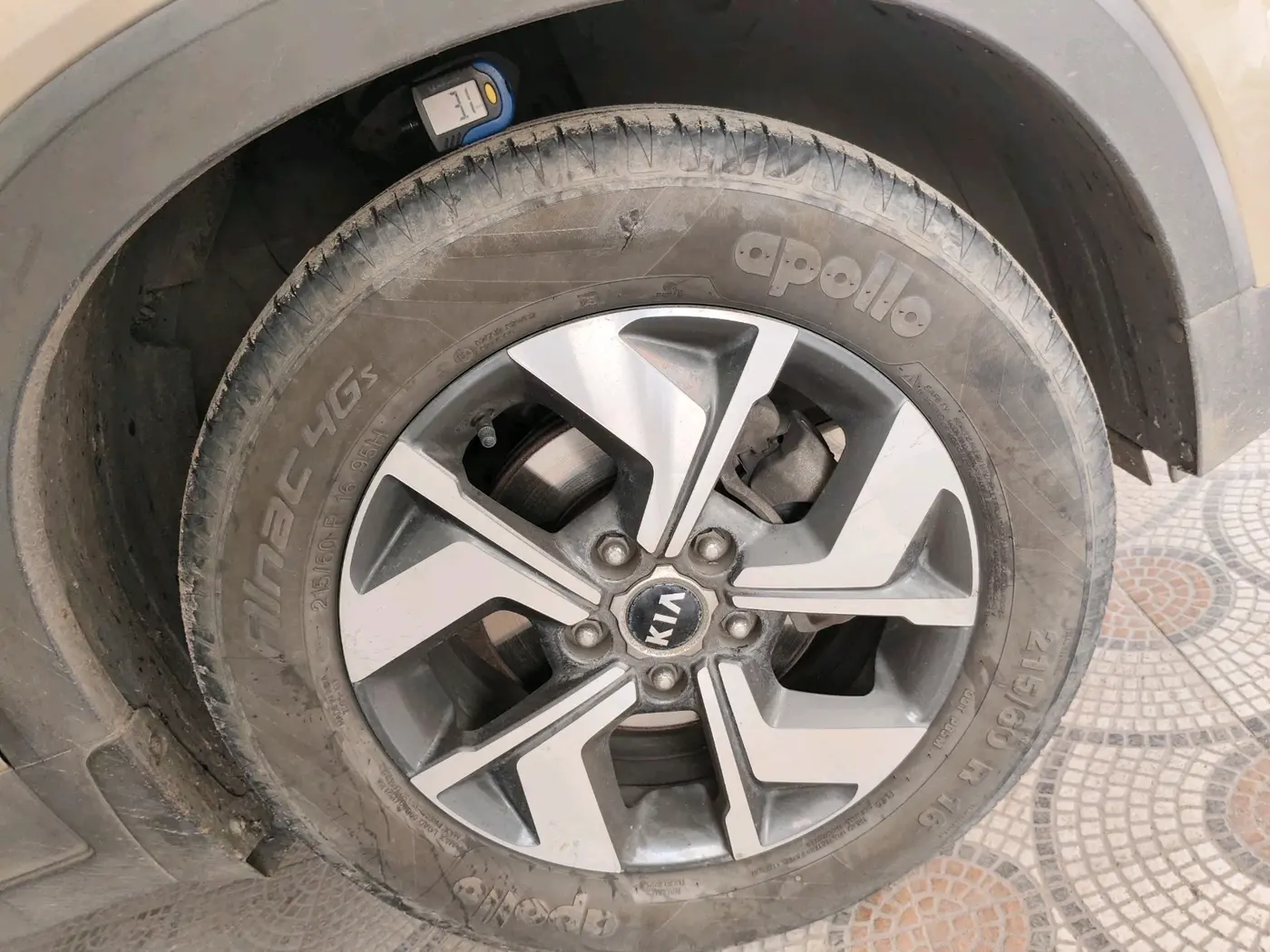 2021 KIA SONET HTK PLUS 1.5, Diesel, Manual, 49,804 km, tyre