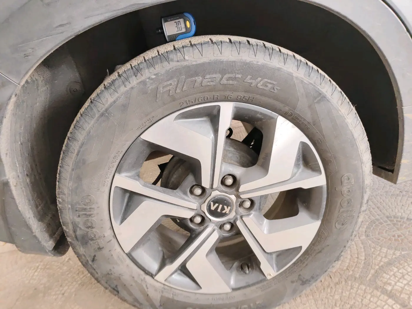 2021 KIA SONET HTK PLUS 1.5, Diesel, Manual, 49,804 km, tyre