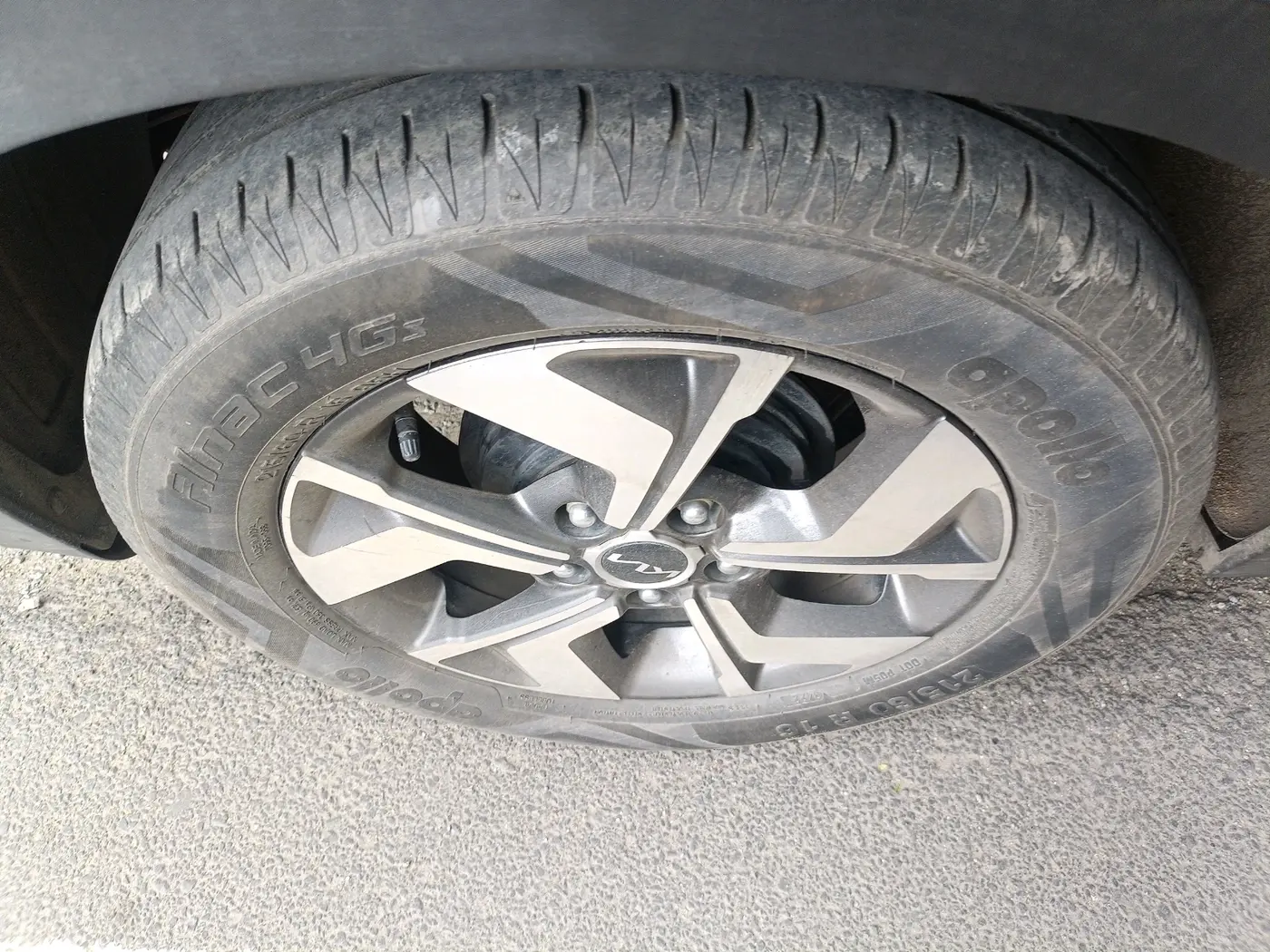 2022 KIA SONET HTX 1.5, Diesel, Manual, 35,451 km, tyre