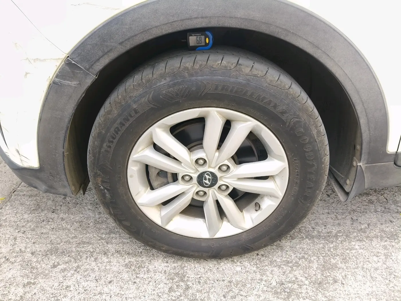 2016 Hyundai Creta  SX 1.6 Petrol , Petrol, Manual, 77,633 km, tyre